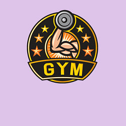 Свитшот хлопковый мужской Gym stars, цвет: лаванда — фото 2