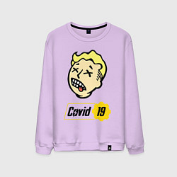 Мужской свитшот Vault boy - covid 19