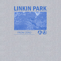 Свитшот хлопковый мужской Linkin Park - From Zero, цвет: меланж — фото 2