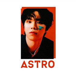 Свитшот хлопковый мужской Astro Роки, цвет: белый — фото 2