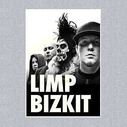 Свитшот хлопковый мужской Limp Bizkit all, цвет: меланж — фото 2