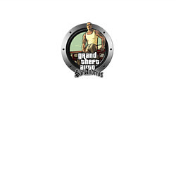 Свитшот хлопковый мужской Grand Theft Auto san andres, цвет: белый — фото 2