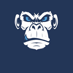 Свитшот хлопковый мужской Крутой бибизян, цвет: тёмно-синий — фото 2