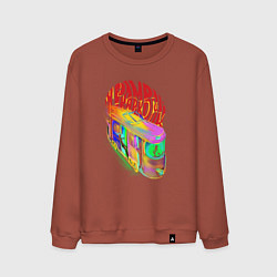 Мужской свитшот Трамвай - не наркотик