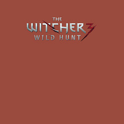 Свитшот хлопковый мужской The Witcher 3 logo, цвет: кирпичный — фото 2