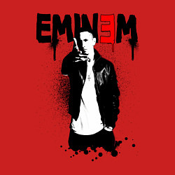 Свитшот хлопковый мужской Eminem finger, цвет: красный — фото 2
