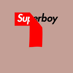 Свитшот хлопковый мужской Супермужик, цвет: пыльно-розовый — фото 2