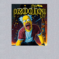 Свитшот хлопковый мужской Prodigy by Homer Simpson, цвет: меланж — фото 2