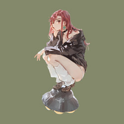 Свитшот хлопковый мужской Момо Аясэ НЛО, цвет: авокадо — фото 2