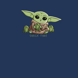 Свитшот хлопковый мужской Время перекуса, цвет: тёмно-синий — фото 2