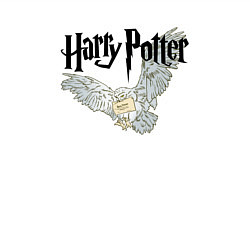 Свитшот хлопковый мужской Сова Гарри Поттера - Букля, цвет: белый — фото 2