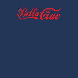 Свитшот хлопковый мужской Bella ciao series, цвет: тёмно-синий — фото 2