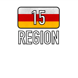 Свитшот хлопковый мужской Region 15, цвет: белый — фото 2