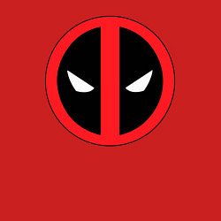 Свитшот хлопковый мужской Deadpool logo, цвет: красный — фото 2