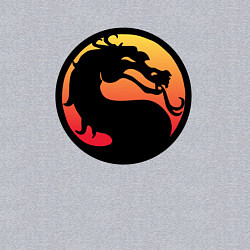 Свитшот хлопковый мужской Mortal Kombat, цвет: меланж — фото 2