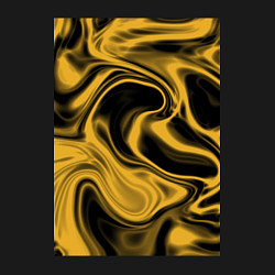 Свитшот хлопковый мужской Liquid gold, цвет: черный — фото 2