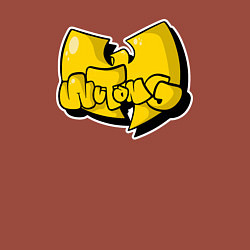 Свитшот хлопковый мужской Wu-Tang bubble, цвет: кирпичный — фото 2