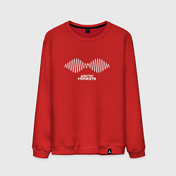 Свитшот хлопковый мужской Arctic Monkeys logo, цвет: красный