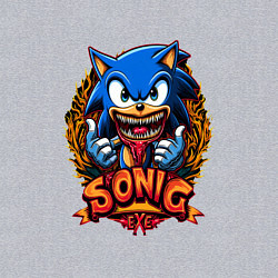 Свитшот хлопковый мужской Sonicexe, цвет: меланж — фото 2