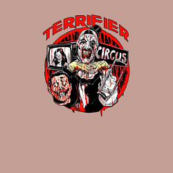 Свитшот хлопковый мужской Terrifier, цвет: пыльно-розовый — фото 2