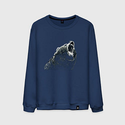 Мужской свитшот Бурый в гневе