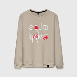 Мужской свитшот Squid game blood