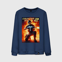 Мужской свитшот Counter Strike 2 - gamer