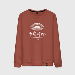 Мужской свитшот Женские губы