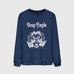 Мужской свитшот Deep Purple rock dog