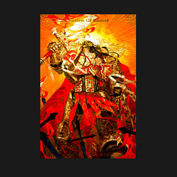 Свитшот хлопковый мужской Император человечества - Warhammer 40000, цвет: черный — фото 2