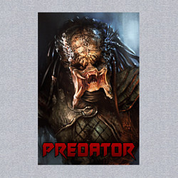 Свитшот хлопковый мужской Predator movie, цвет: меланж — фото 2