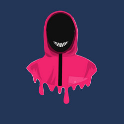 Свитшот хлопковый мужской Masked Men, цвет: тёмно-синий — фото 2