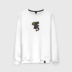 Мужской свитшот Ночная фурия пара для дневной