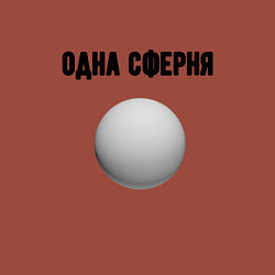 Свитшот хлопковый мужской Одна сферня, цвет: кирпичный — фото 2