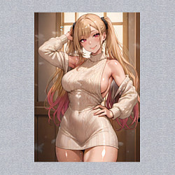 Свитшот хлопковый мужской Marin Kitagawa: Sexy, цвет: меланж — фото 2