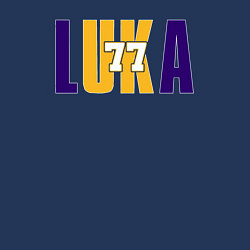 Свитшот хлопковый мужской Lakers Luka, цвет: тёмно-синий — фото 2