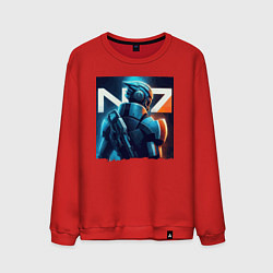 Мужской свитшот Mass Effect - character ai art fantasy