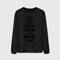 Мужской свитшот Keep Calm & Drive VW