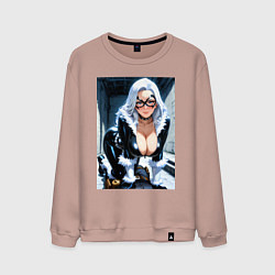 Мужской свитшот Черная кошка Фелиция Харди