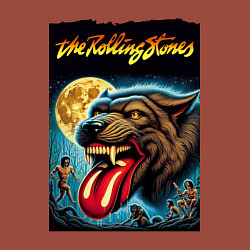 Свитшот хлопковый мужской The Rolling Stones - the beginning, цвет: кирпичный — фото 2