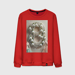 Мужской свитшот Ландыши девушкам на 8 марта