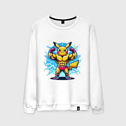 Мужской свитшот Big Pikachu
