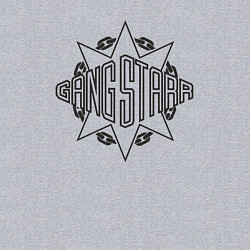 Свитшот хлопковый мужской Gang Starr rap, цвет: меланж — фото 2