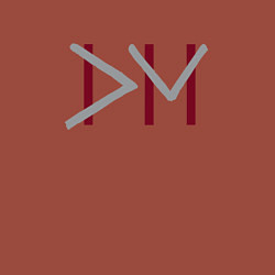 Свитшот хлопковый мужской Depeche Mode - videos logo, цвет: кирпичный — фото 2