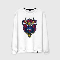 Свитшот хлопковый мужской Denver Nuggets warrior, цвет: белый