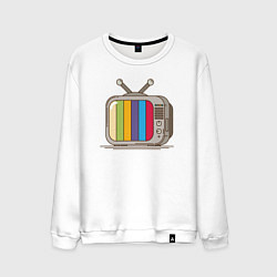 Мужской свитшот Retro television