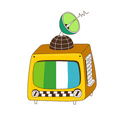 Свитшот хлопковый мужской Спутниковое тв, цвет: белый — фото 2