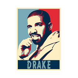 Свитшот хлопковый мужской Drake obey, цвет: белый — фото 2