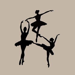 Свитшот хлопковый мужской Вариация балерины, цвет: миндальный — фото 2