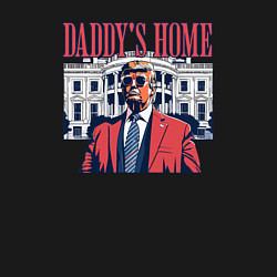 Свитшот хлопковый мужской Папочкин дом, цвет: черный — фото 2